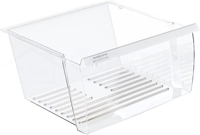 Crisper Bin, compatible with Whirlpool Refrigerator,Fridge Drawers,Kenmore Refrigerator Parts,Whirlpool Shelf Replacement- WP, F