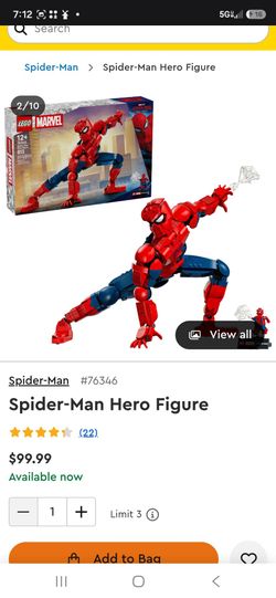 LEGO Marvel Spider-Man Hero Figure #76346