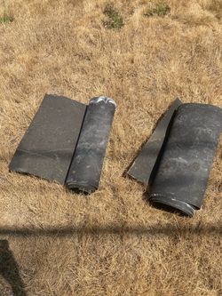 Heavy-Duty Garage Tire/Parking Mats – Set of 2