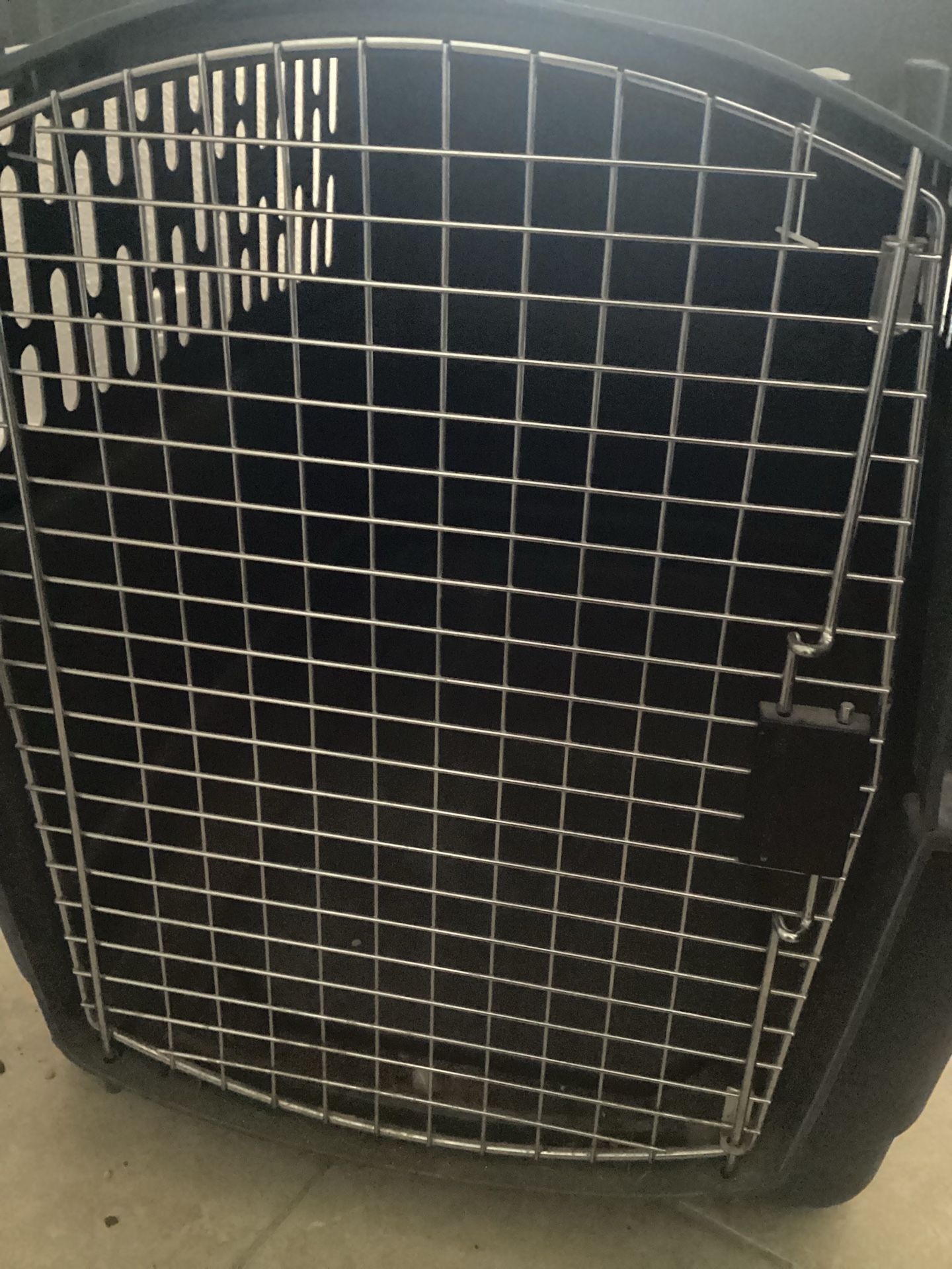 Large dog crate