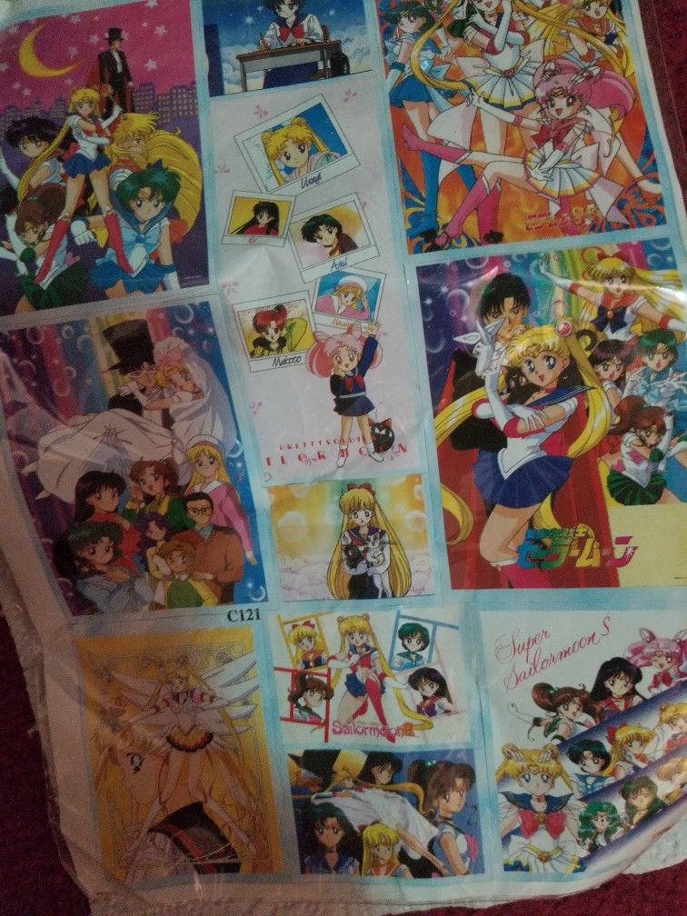 Sailor Moon Stickers Vintage