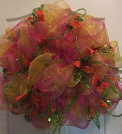 Springtime fun wreath