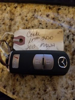 2013 Mazda Keyfob