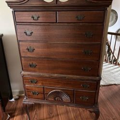 Vintage Tall Dresser