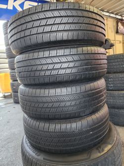 Very nice set of 205/70R15 Michelin X tour A/S T+H just$220 free Installation Only At GM Bros Garage In S El Monte Ca