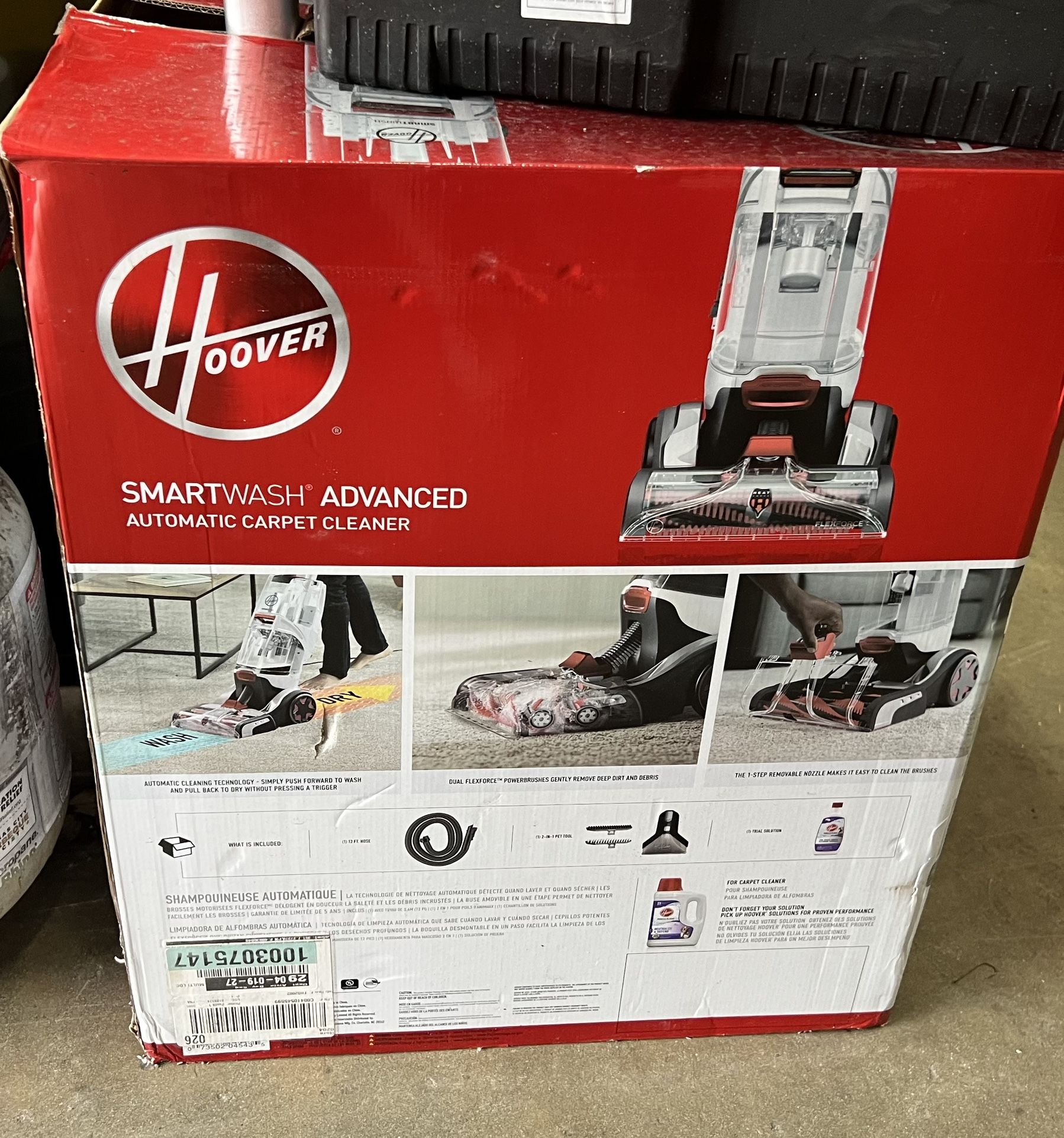Hoover Smartwash Advanced Carpet Cleaner
