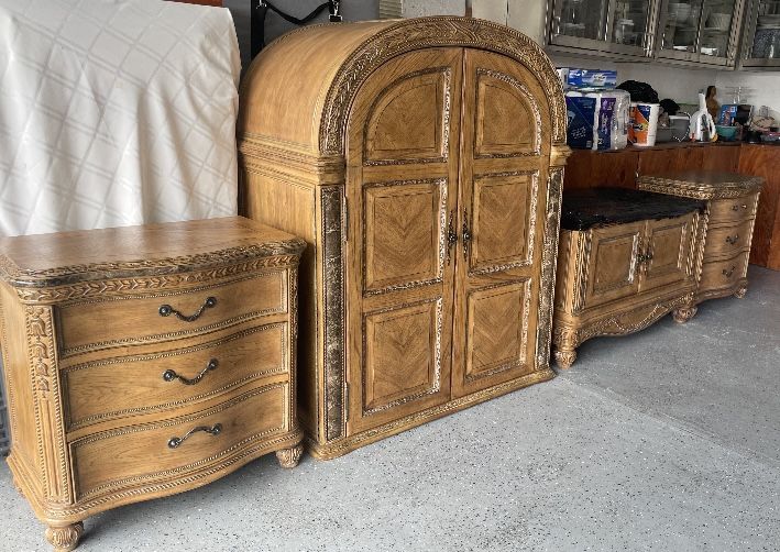 Furniture MUST SELL Wardrobe And 2 Night Stands