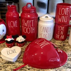 Rae dunn Valentine Items(All prices Vary -Listed Below)