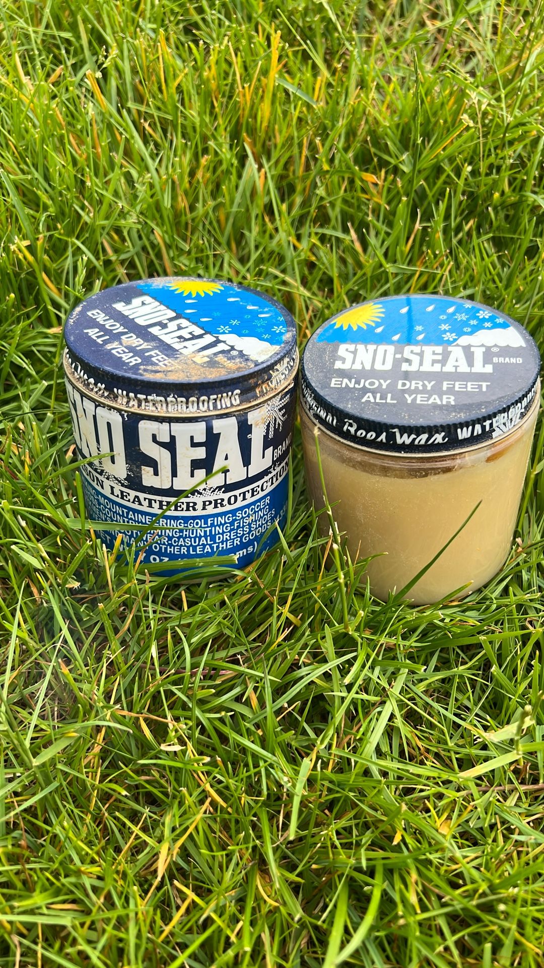 Sno-Seal waterproofing for footwear