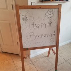 Kids White Board And Chark Board Stand