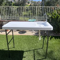 Foldable Temporary Sink