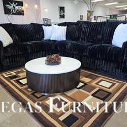 Sectional-Black 
