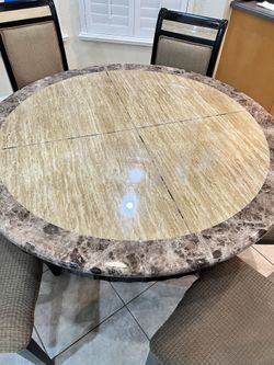 Table And 4 Chairs