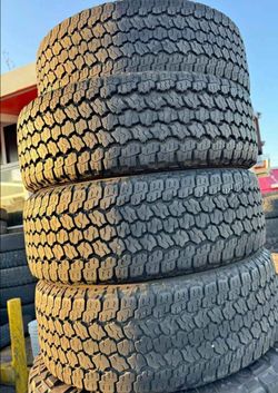 275 70 18 Goodyear tires Con 80% de Vida Las 4