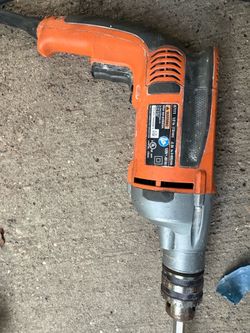 ridgid r7111 corded heavy duty drill. (reversible torque)