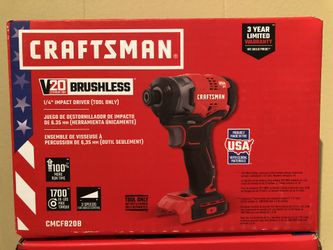 Brandnew Craftsman Brushless impact Driver