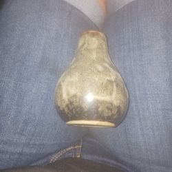 Small Decorative Ceramic Vase with Earthy Glaze Finish