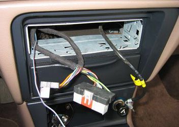 Car audio and alarm installation