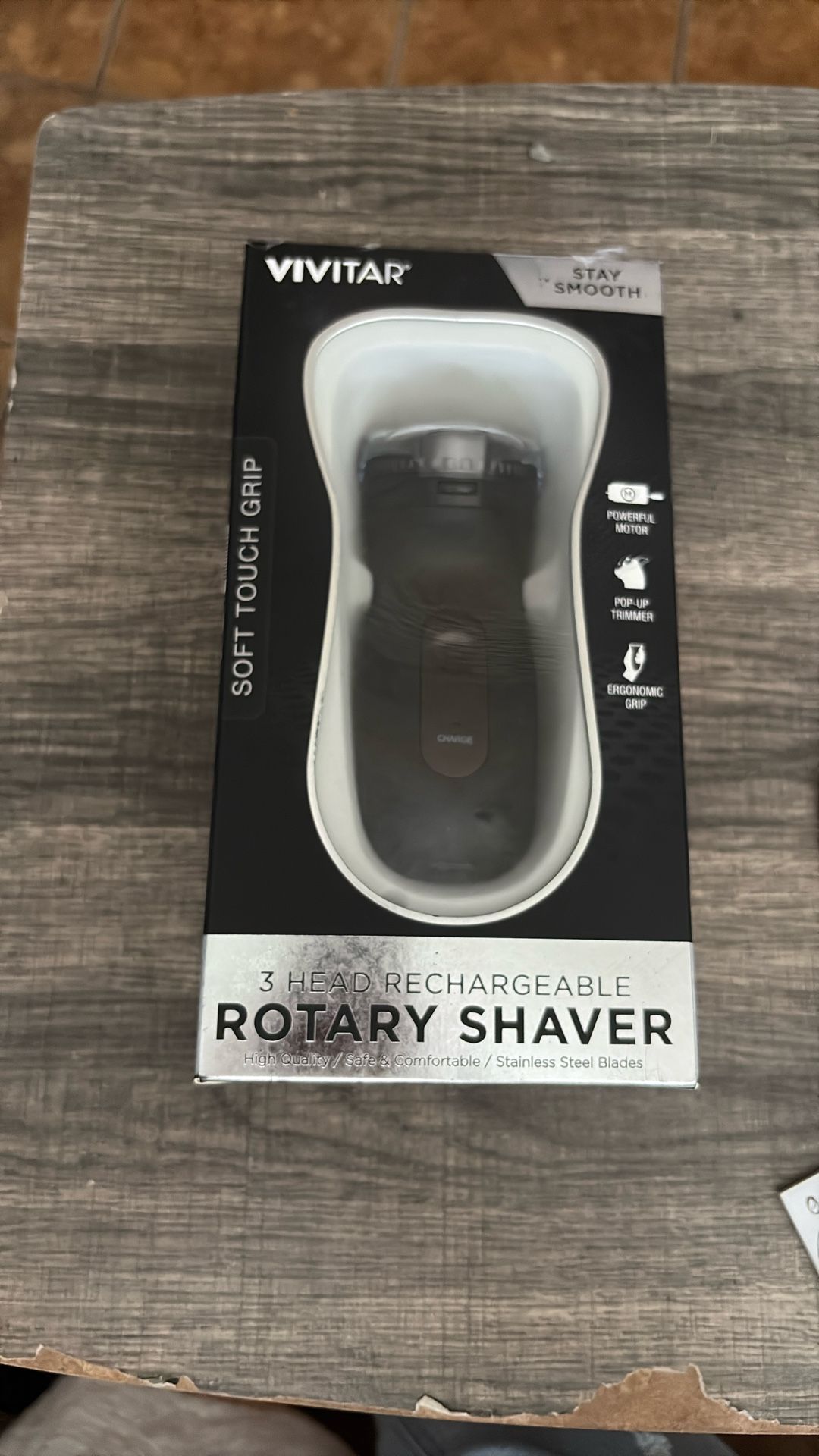 Vivitar PG-V002 RotaryThree 3-Head Rotary Shaver