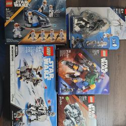 LEGO STAR WARS - *NO MINIFIGS* - BUILDS ONLY