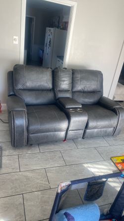 Couch W/ Charger Ports