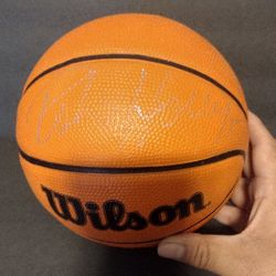 Los Angeles Lakers Robert Horry Autographed Mini Wilson Basketball