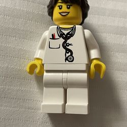 Lego Female Doctor Mini Figure