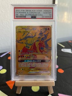 Reshiram & Charizard GX SM247 PSA 10 Gem Mint