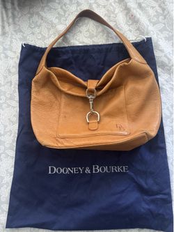 Dooney & Bourke Tan Leather Hobo Bag