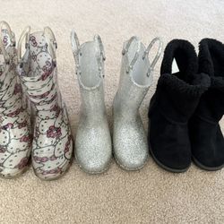 Size 10 Girls Boots (3)