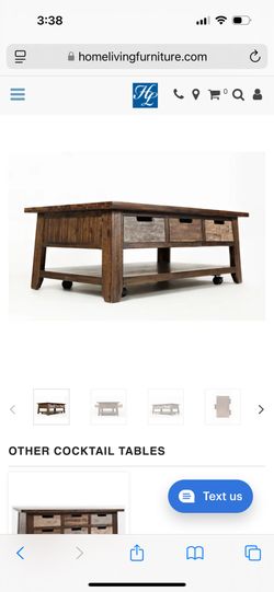 Cocktail table