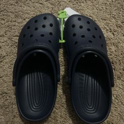 Women’s Navy Crocs