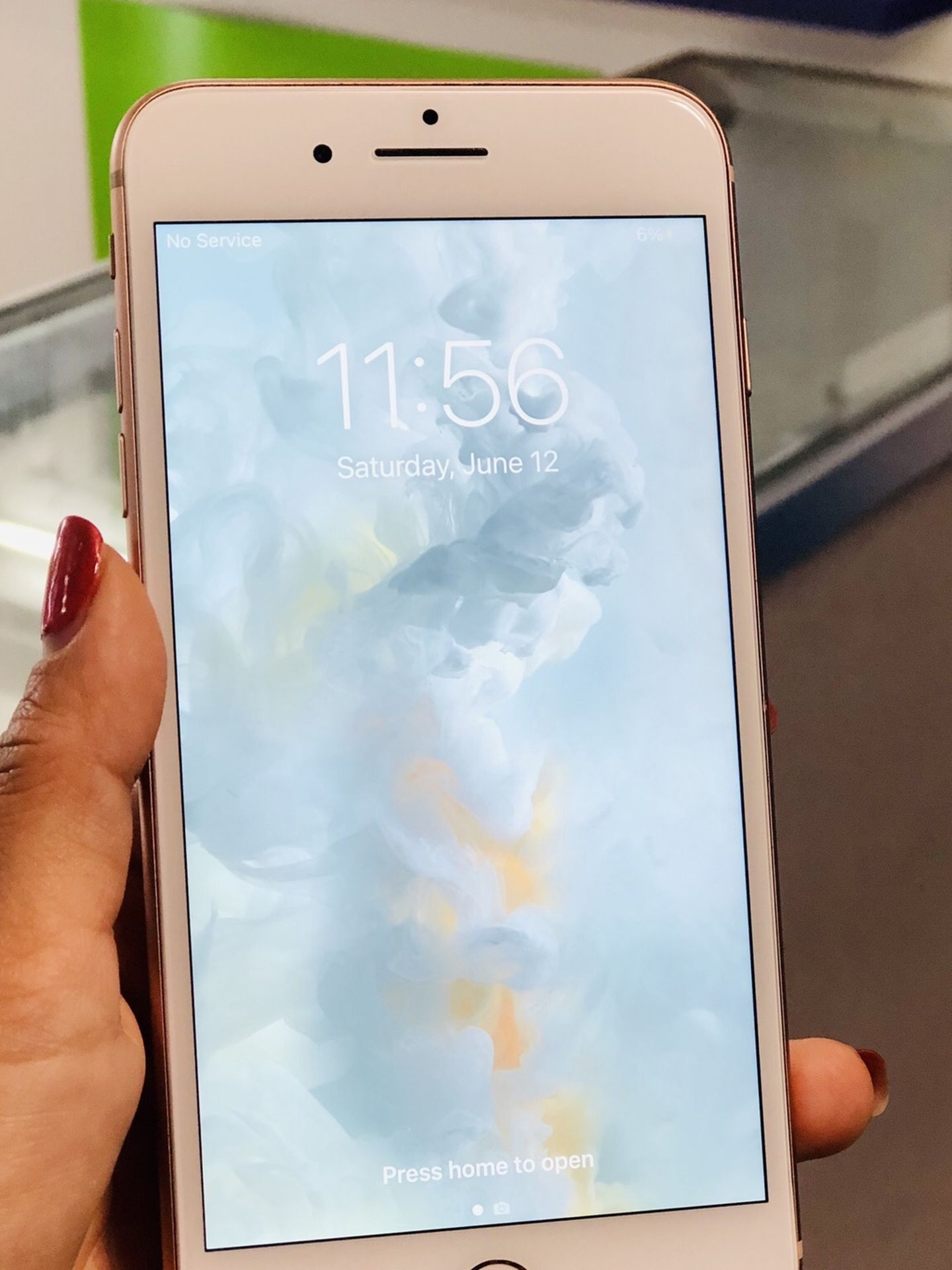 Factory unlocked iPhone 8plus 64gb, store warranty