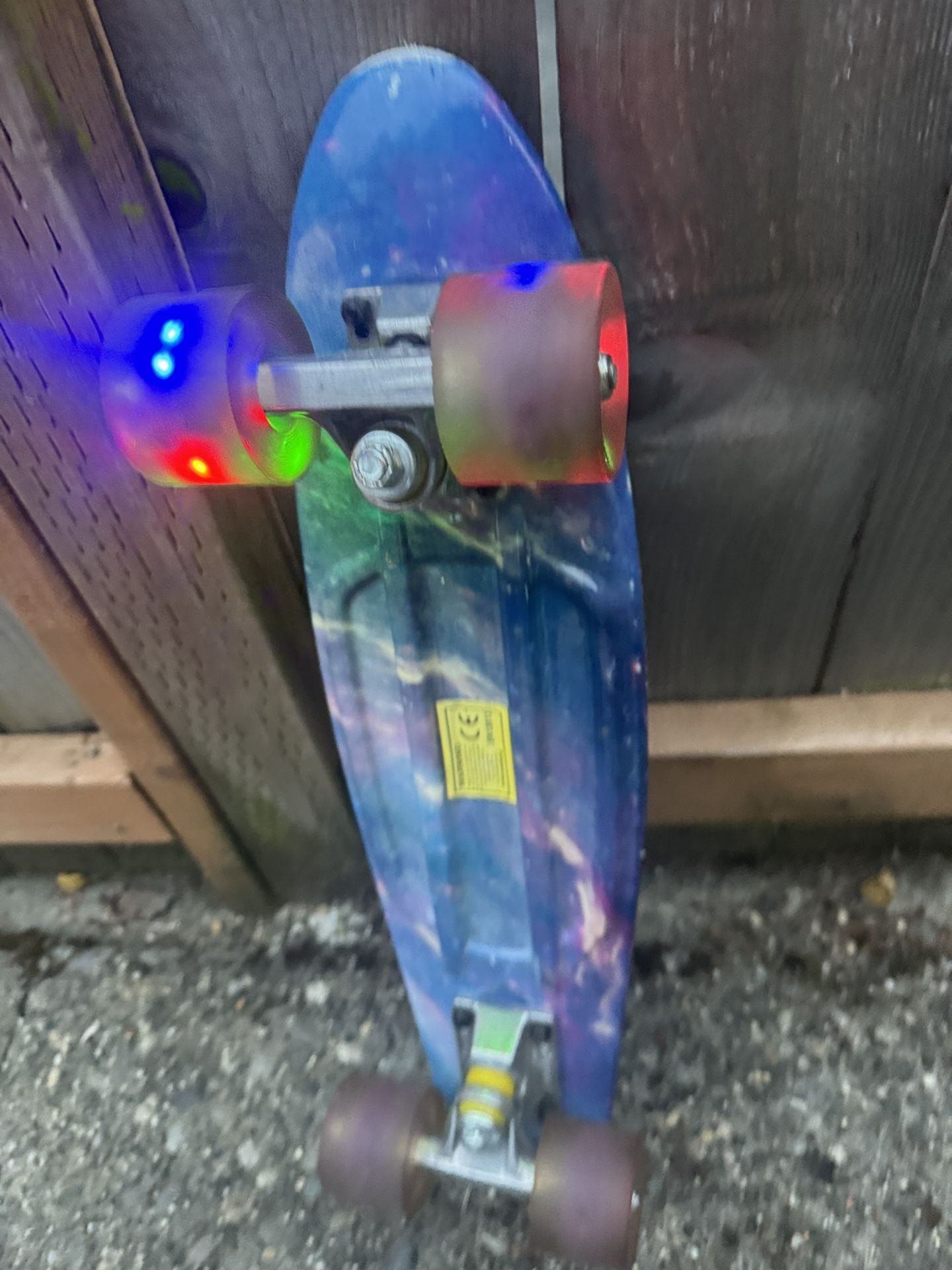 Banana Board With Light Up Wheels