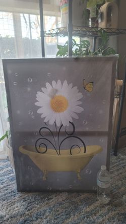 Bathroom canvas