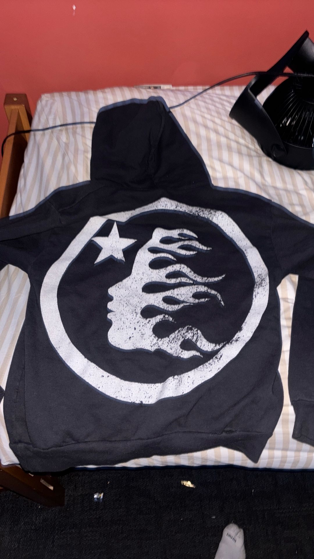 HELLSTAR HOODIE BLACK 