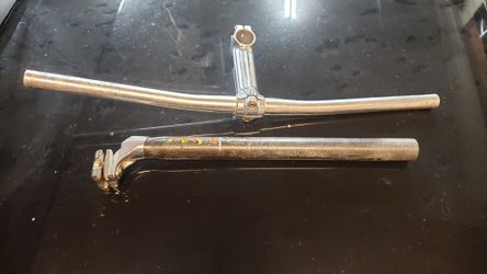 Easton Carbon fiber Seat Post And Aluminum Bar With Neck