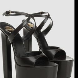 YSL Platform Heels 