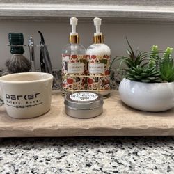 Handmade Countertop Tray, rustic trivet riser, home decor