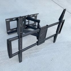 (New) $39 Large Swivel 37-75” TV Wall Mount Bracket, VESA 600x400mm, Max Weight 110 LBS