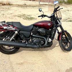 Motorcycle Harley Davidson 2015 Model Street 500 