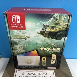 Nintendo Switch OLED New Gaming Console -PAYMENTS AVAILABLE-$1 Down Today 