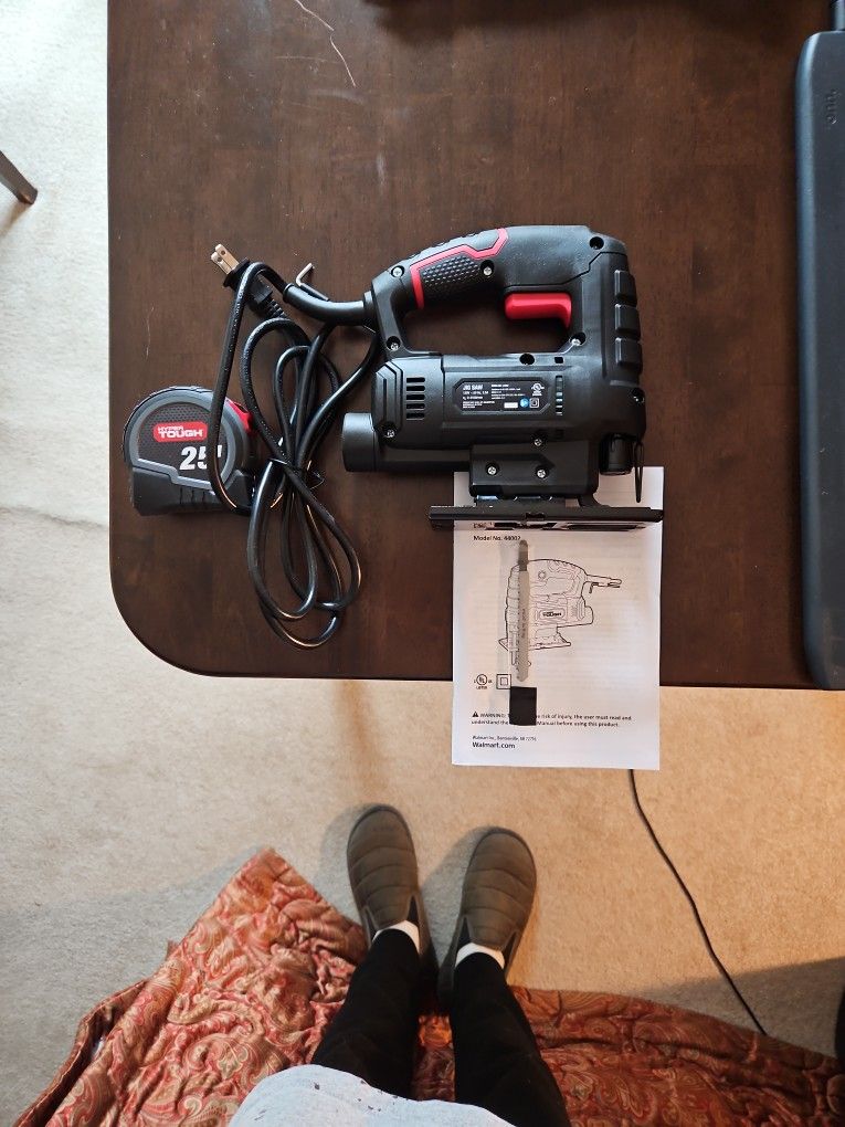 Jigsaw And 25' Tape Measure