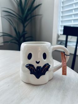 Ghost mug w/Bat UFT