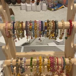 ✨ Natural Crystal Bracelets ✨ Pick Your Energy • Choose Your Luck