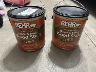 Fence Stain (Cedar Natural tone) - Unopened