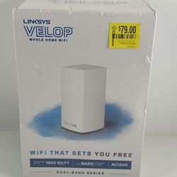 Linksys Velop AC1200 Dual Band Mesh WiFi System NEW Unopened