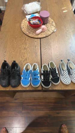 Boys Vans & Hurley shoes