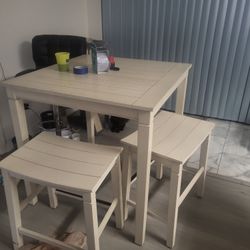 White Table