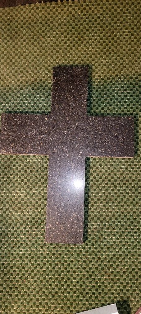 Antique Granite Cross